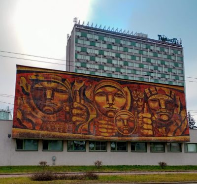 Hotel Tourist mosaic Partisans