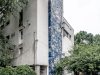 Decorație exterioară din plăci ceramice,  atelierele Uniunii Artiștilor Plastici din România