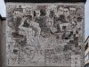 „Știința, Cultura, Artele”, mozaic din piatră naturală,  Biblioteca Judeţeană G. T. Kirileanu
